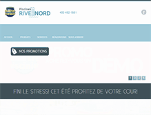 Tablet Screenshot of piscinesrivenord.com